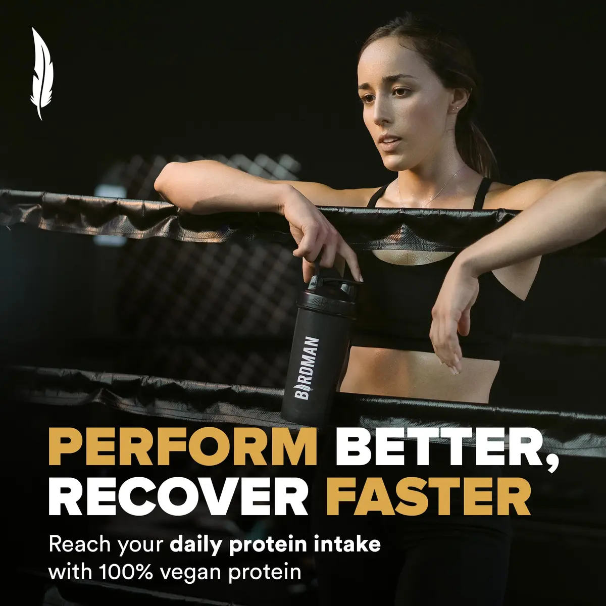 BIRDMAN Falcon Performance Vegan Protein Powder, 5 lb | 31g Protein, 5g Creatine, 5g BCAA, Probiotics, Electrolytes, Low Carb, Sugar Free, Dairy Free - view 7