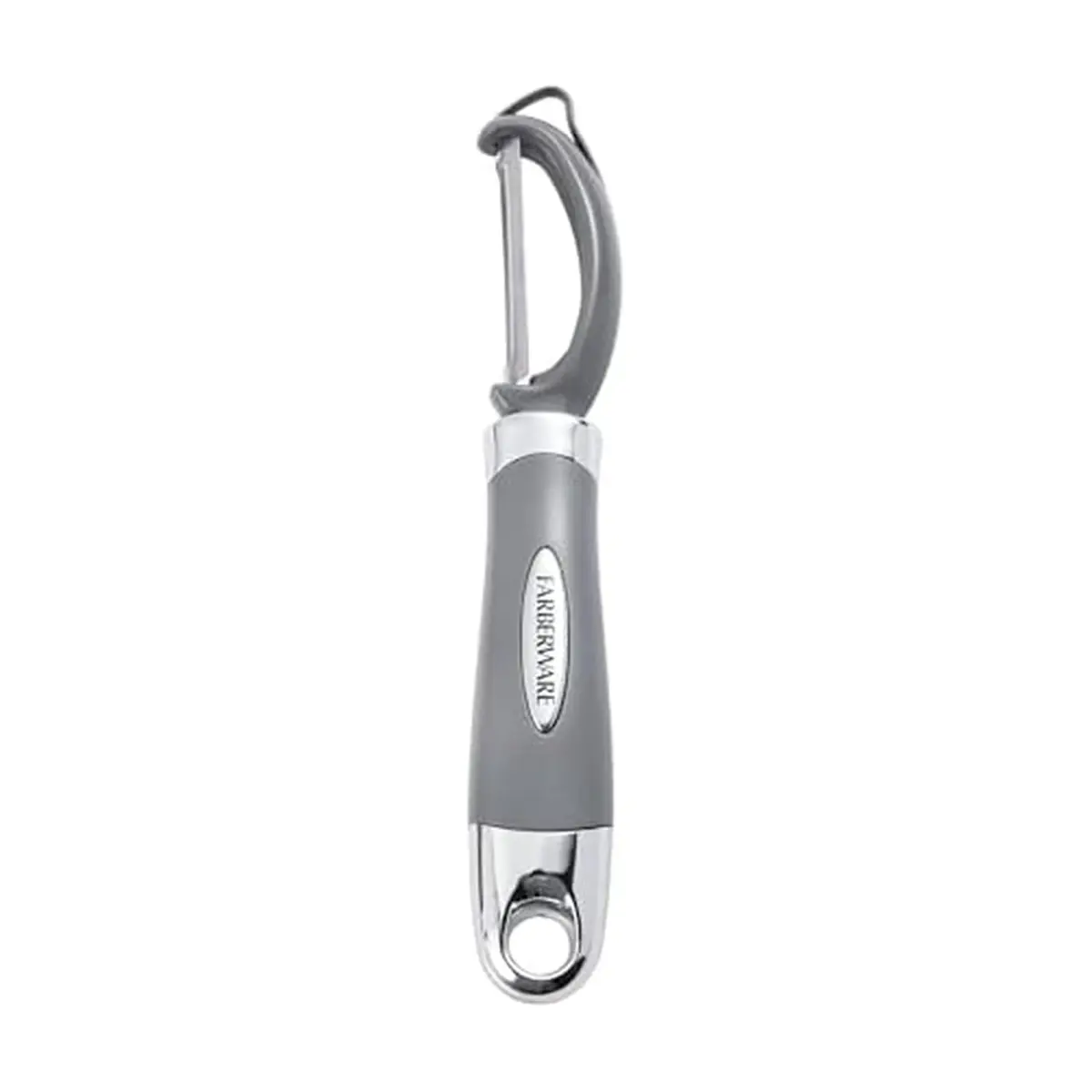 Farberware Professional Euro Vegetable Peeler with Ergonomic Handle, Razor-Sharp Stainless Steel Swivel Blade | 20 cm (7.87 inches) - main product image