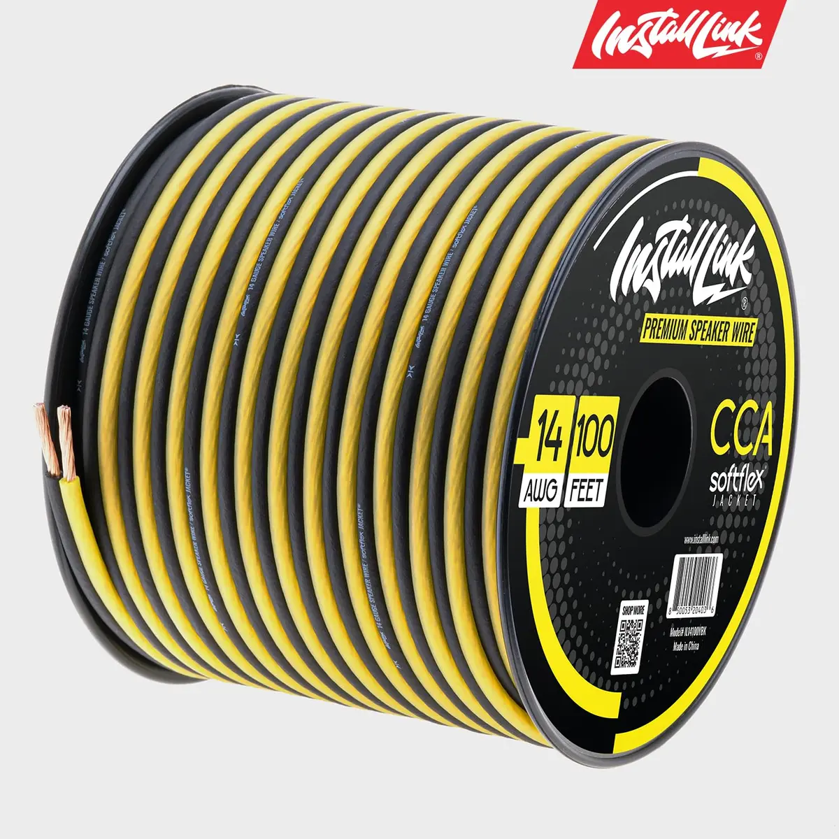 Install Link 14 AWG Gauge Speaker Wire 100 Feet (30.5m) | CCA Copper Clad Aluminum - view 9