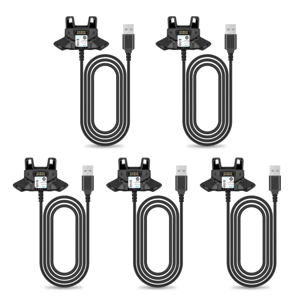 Sicimly 5pcs USB Charger Cable for Zebra TC77 TC70 TC72 TC75 TC75X TC70X TC55 TC720L TC75EK TC75AH TC75GK TC700H TC700K TC77HL CBL-TC7X-USB1-01 Scanner Data Transfer 1.96 m (77.2 inches) - main product image