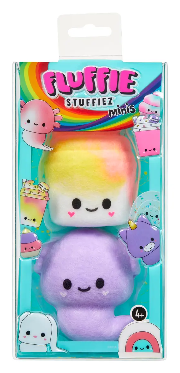 Fluffie Stuffiez Shake & Axolotl Minis Collectible Plush | Surprise Reveal & Fidget Fun for Kids 4+ - view 5