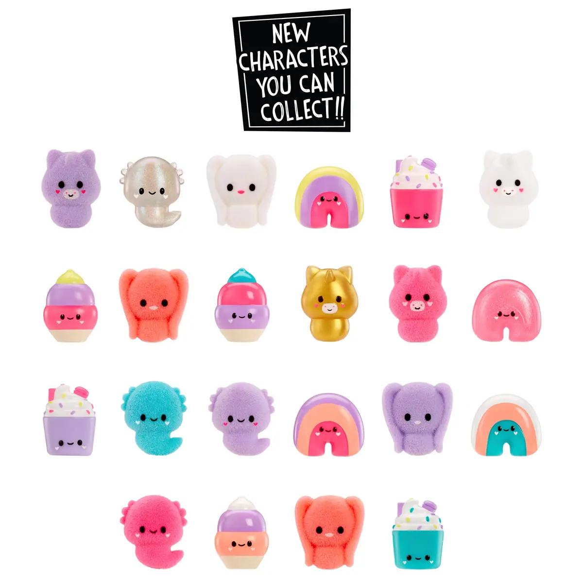Fluffie Stuffiez Shake & Axolotl Minis Collectible Plush | Surprise Reveal & Fidget Fun for Kids 4+ - view 6