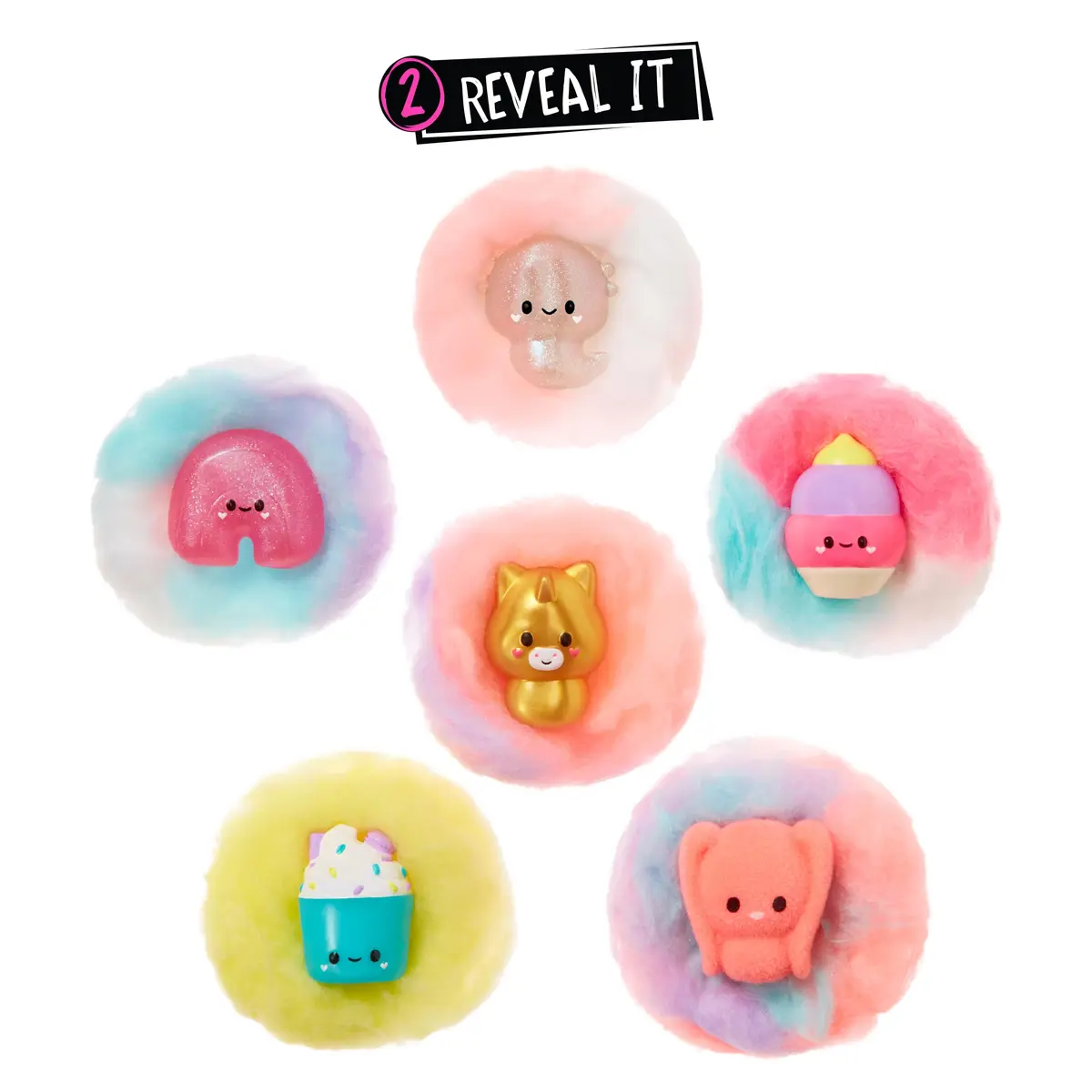 Fluffie Stuffiez Shake & Axolotl Minis Collectible Plush | Surprise Reveal & Fidget Fun for Kids 4+ - view 3