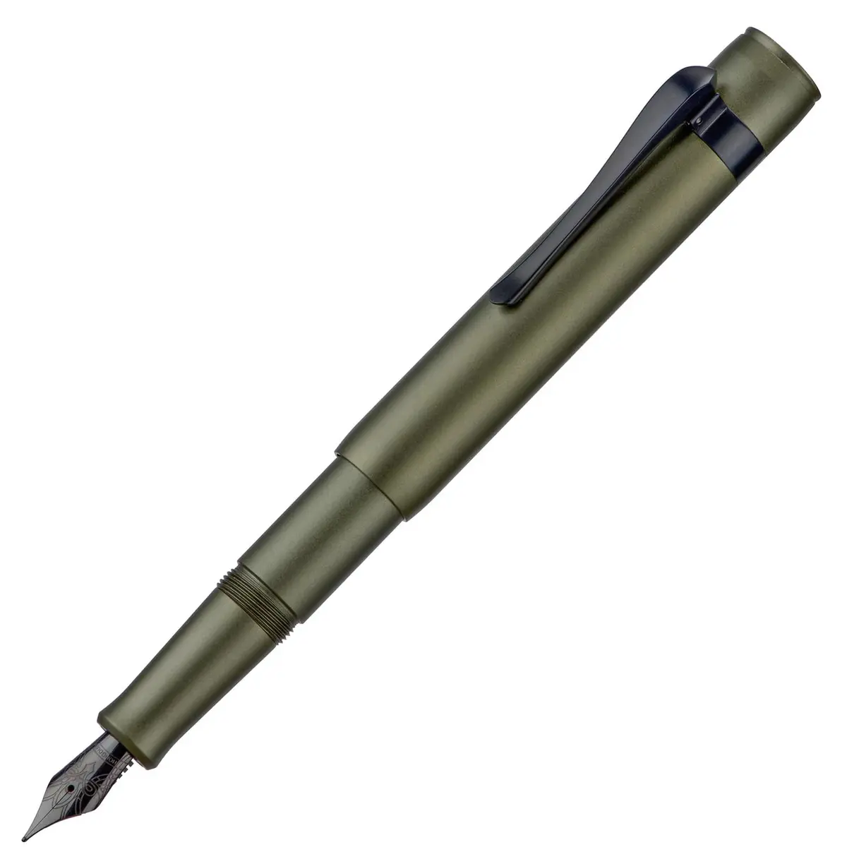Hongdian M2 Black Forest Mini Fountain Pen Army Green 105mm (4.13 inches) | Smooth Ink Flow Writing Instrument - view 2