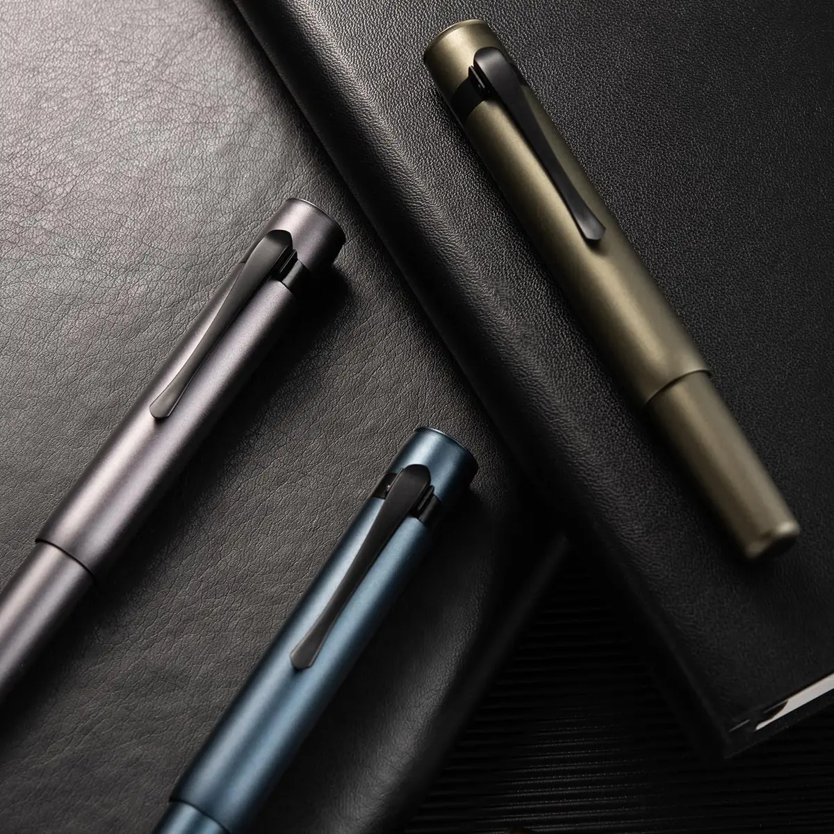 HONG DIAN M2 Mini Fountain Pen, Extra Fine Soft Nib, 105mm (4.13 in) Aluminium Body | Smooth Ink Flow for Students & Professionals - view 6