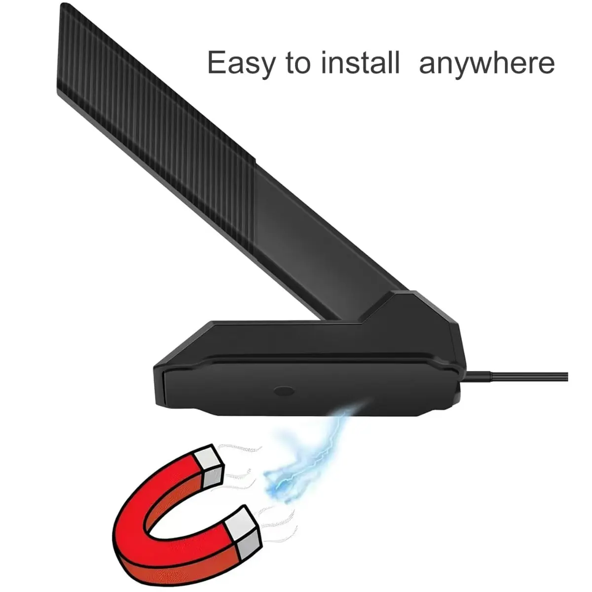 Slinkdsco WiFi 6E Tri-Band Antenna 6GHz 5.8GHz 2.4GHz | Omni-Directional Long Range Signal (115-120c) - view 2