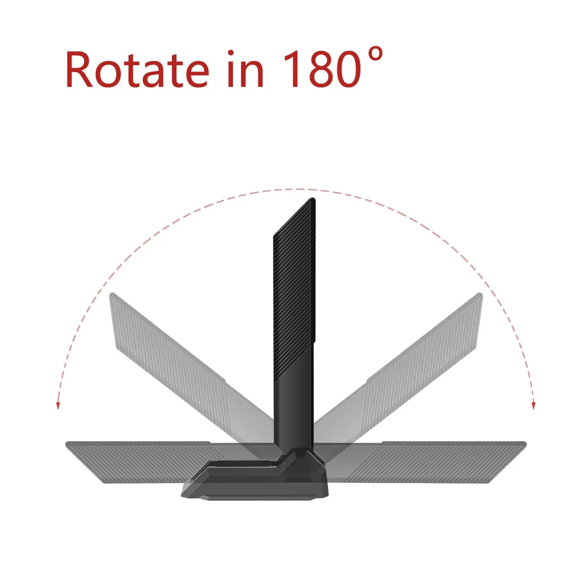 Slinkdsco WiFi 6E Tri-Band Antenna 6GHz 5.8GHz 2.4GHz | Omni-Directional Long Range Signal (115-120c) - view 4