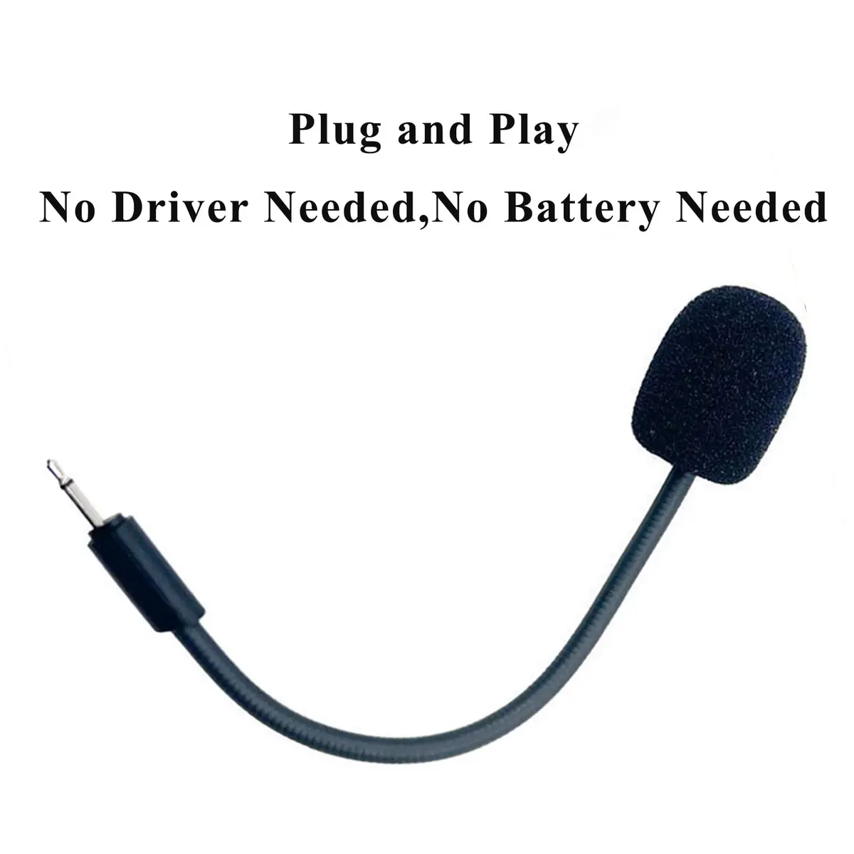 NewTH Replacement Microphone for JBL Quantum 100 Q100/350/100P/100X/360P | Crystal Clear Gaming Voice - view 3