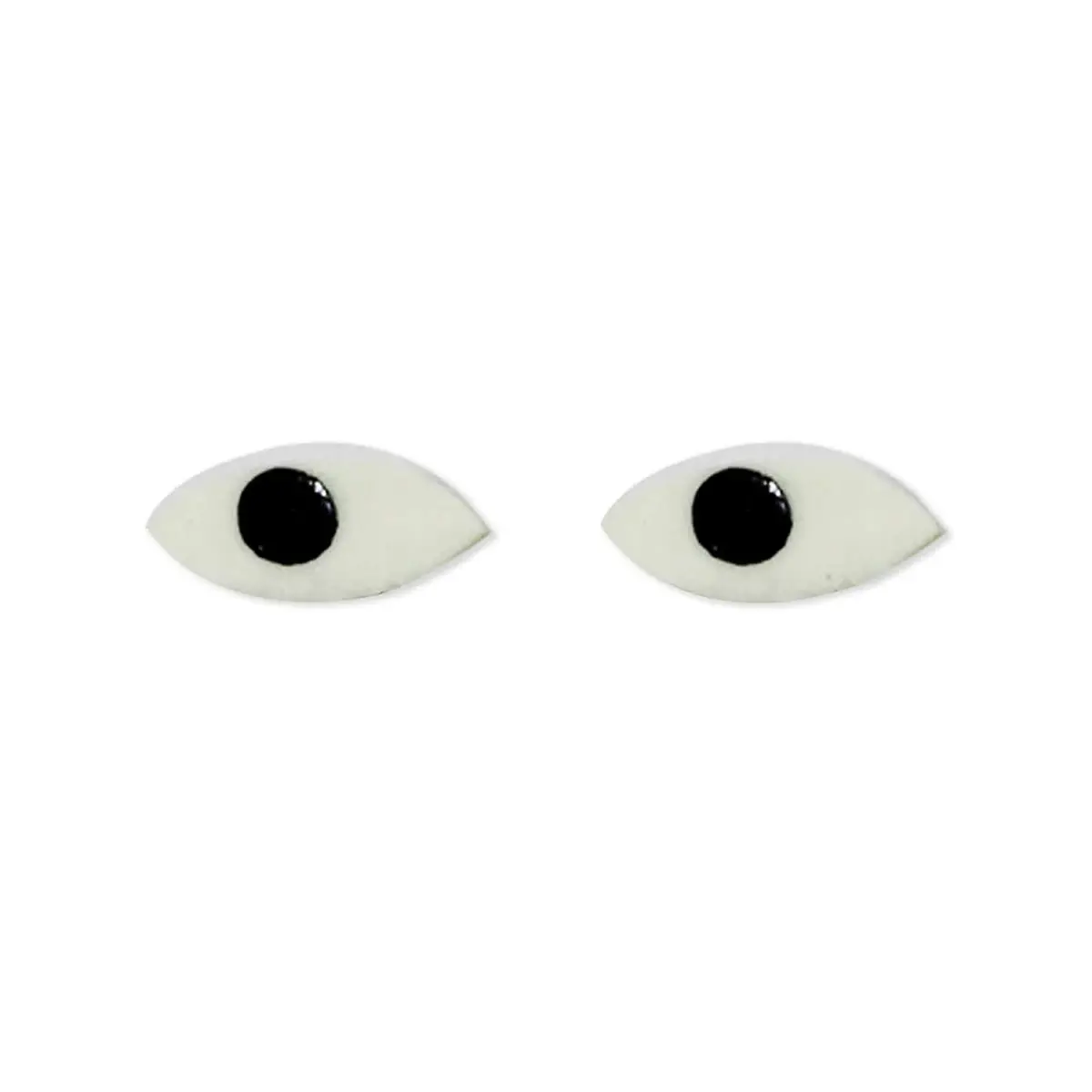 Garden Of Arts Laddu Gopal Eyes (24 Netras) for Size 2 & 3 Idols | Metallic Glossy Finish - main product image