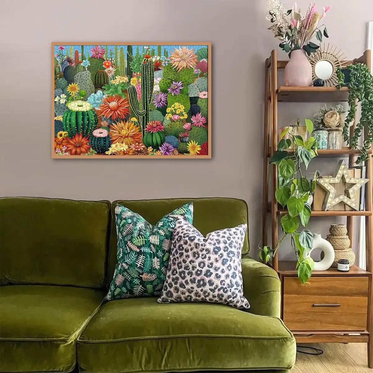 PPuzzling Succulent Garden Jigsaw Puzzles 1000 Pieces 53cm x 75cm | Educational & Non-Toxic Puzzle for Adults - view 6