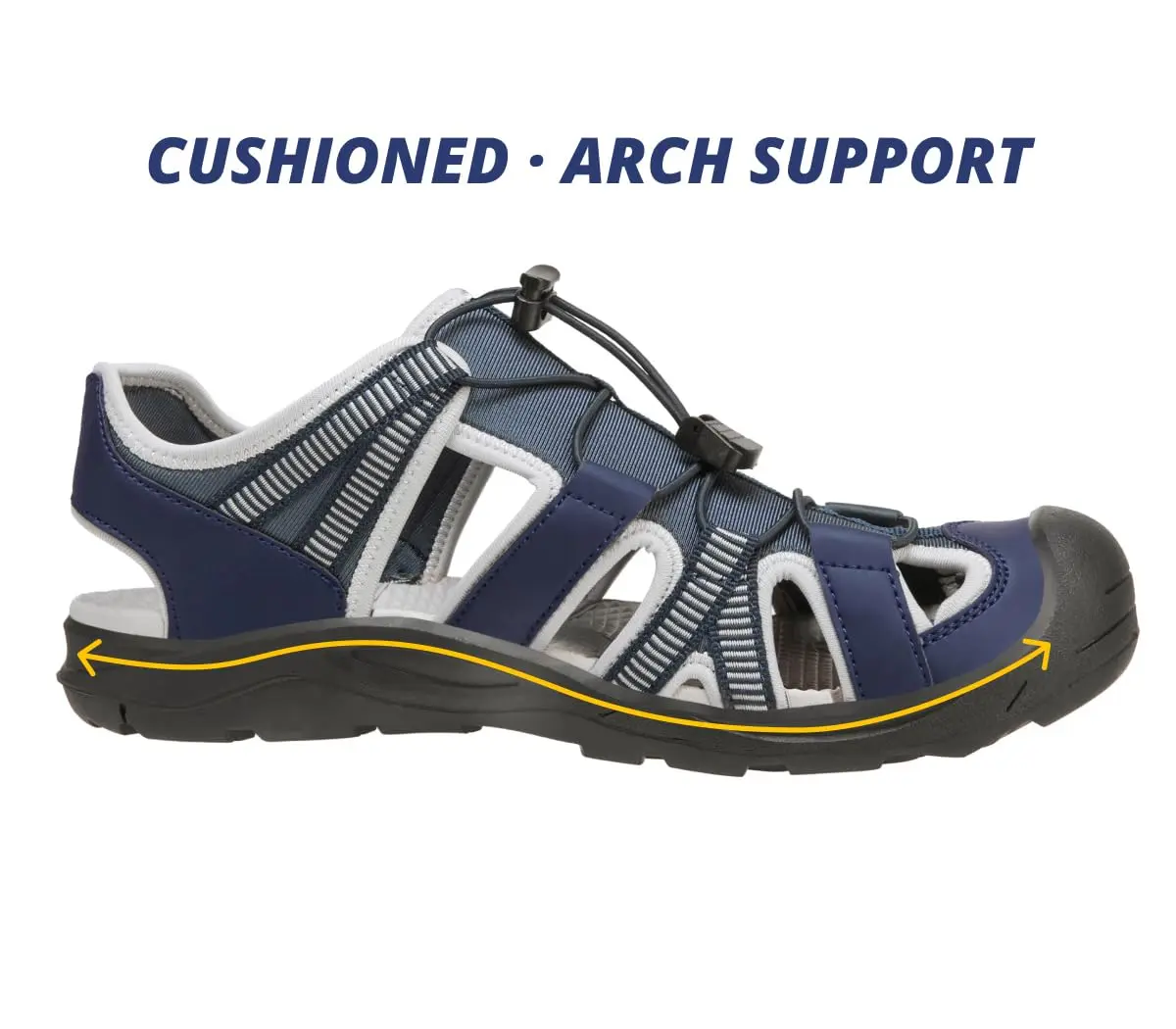 CAMEL CROWN Men's Waterproof Hiking Sandals 12.5 | Breathable & Durable Outdoor Water Sandals - view 4