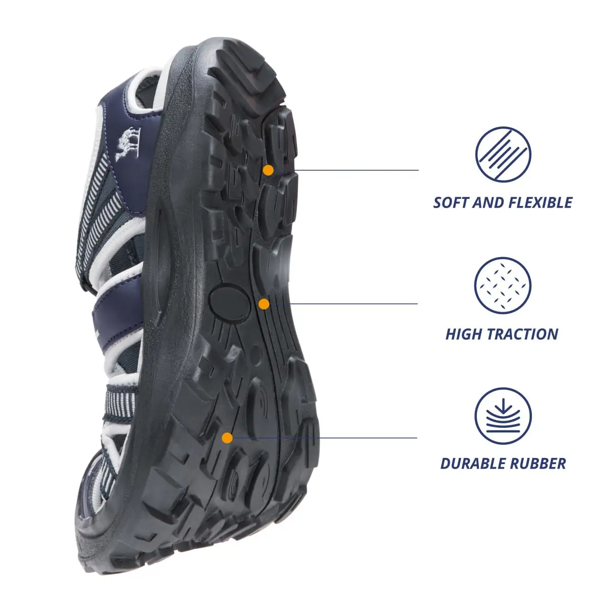 CAMEL CROWN Men's Waterproof Hiking Sandals 12 | Breathable & Anti-slip Summer Water Sandals - view 5