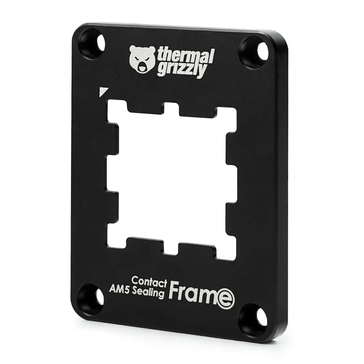 Thermal Grizzly AM5 Contact Sealing Frame | AMD Ryzen 7000 CPU Guard & Optimizer - Aluminum, Black - main product image