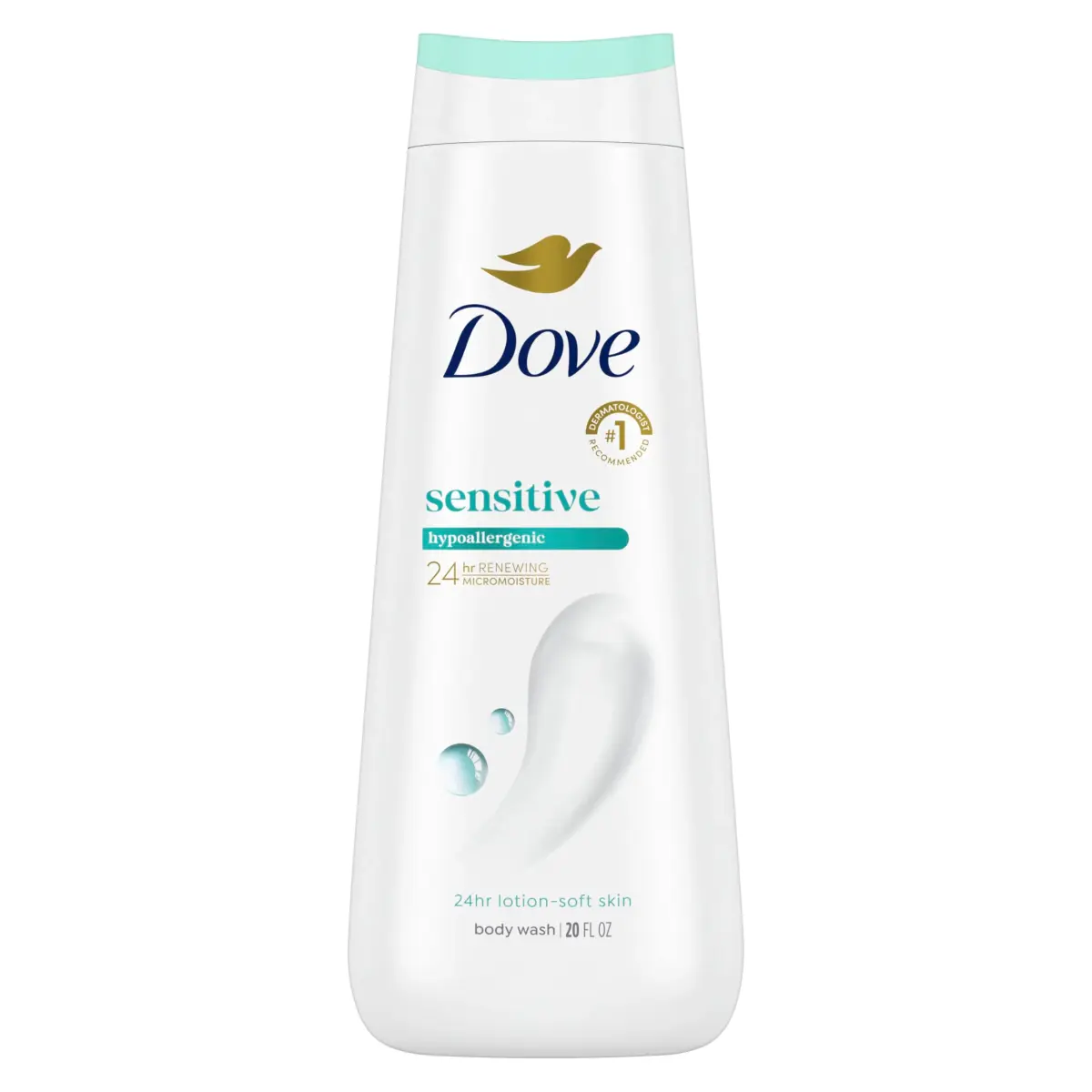 Dove Sensitive Skin Nourishing Body Wash | Authentic USA Import - main product image