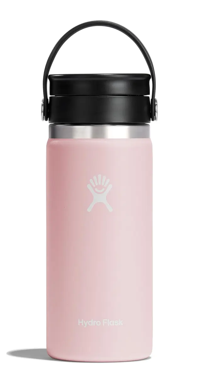Hydro Flask Water Bottle - Insulated Stainless Steel - Wide Mouth Flex Sip, Non Spill, Leakproof in 16 Oz | Keeps Drinks Hot & Cold - main product image