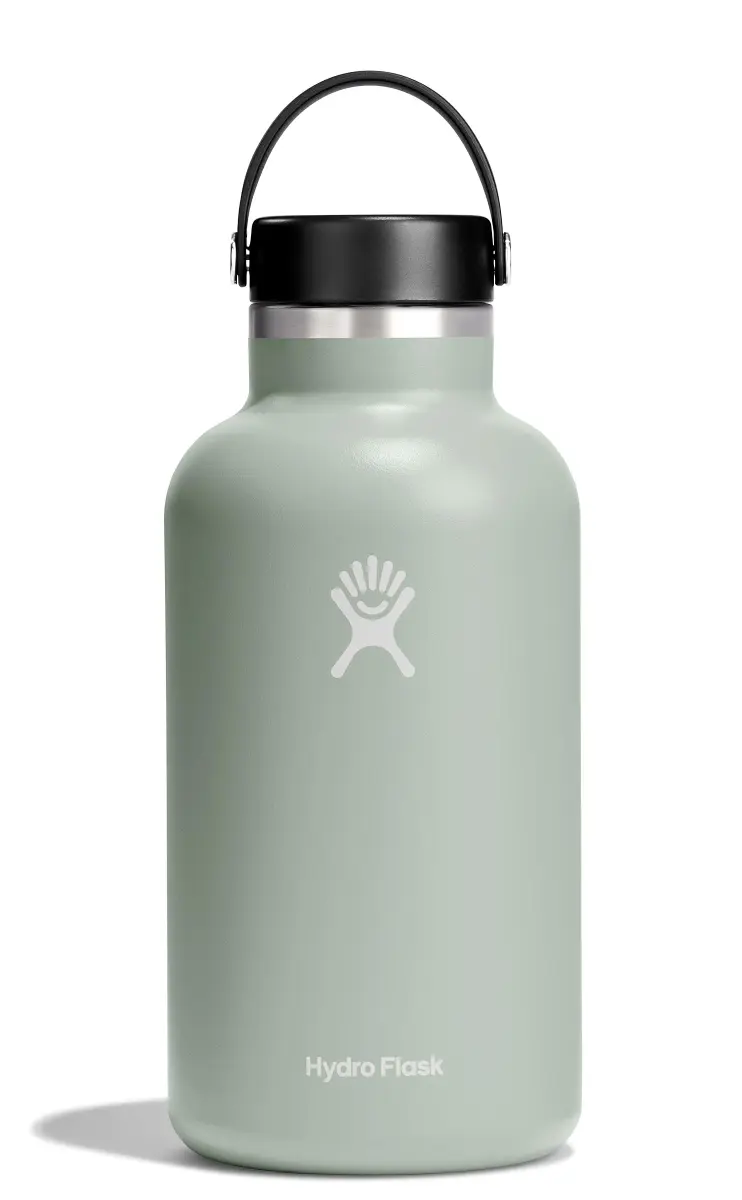 Hydro Flask 64 Oz Agave Wide Mouth Water Bottle | Insulated Stainless Steel, Cold 24 Hrs, Hot 12 Hrs - main product image
