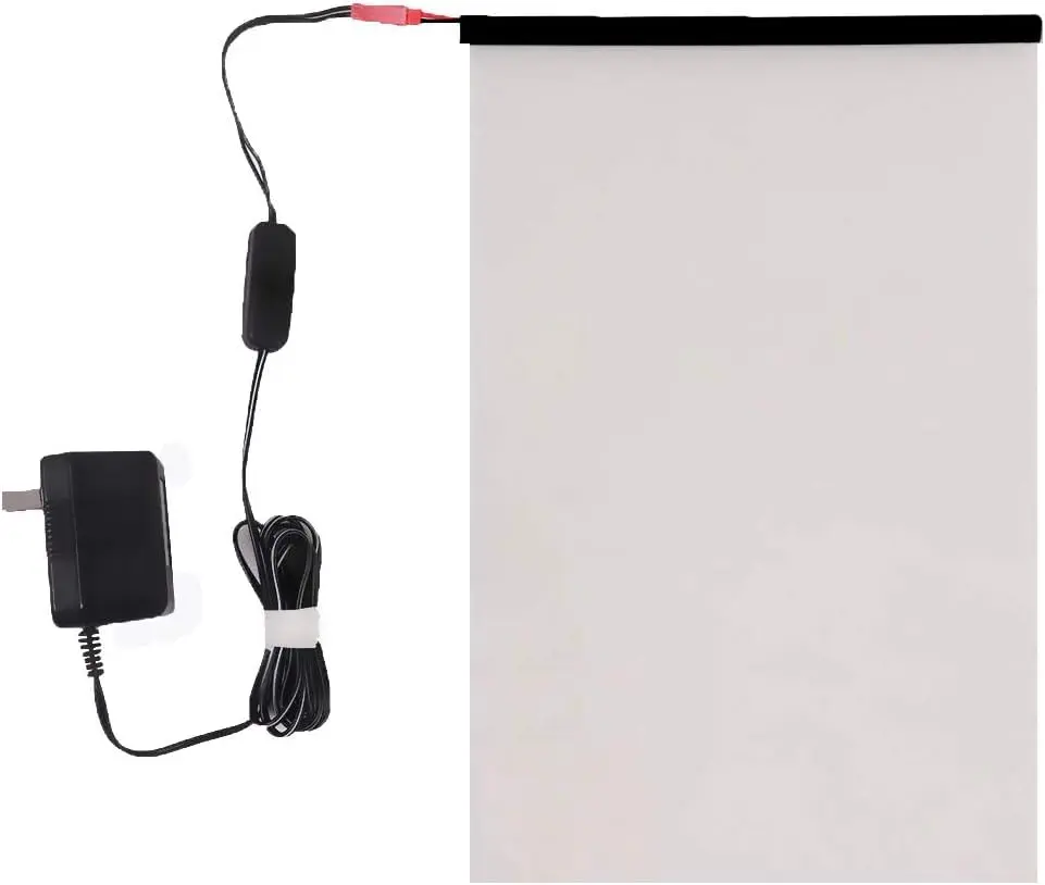 MEGICOLIM Switchable Smart Film PDLC Electronic Tint Glass Sticker 20.8cm x 30cm | Privacy Control & UV Protection - view 2