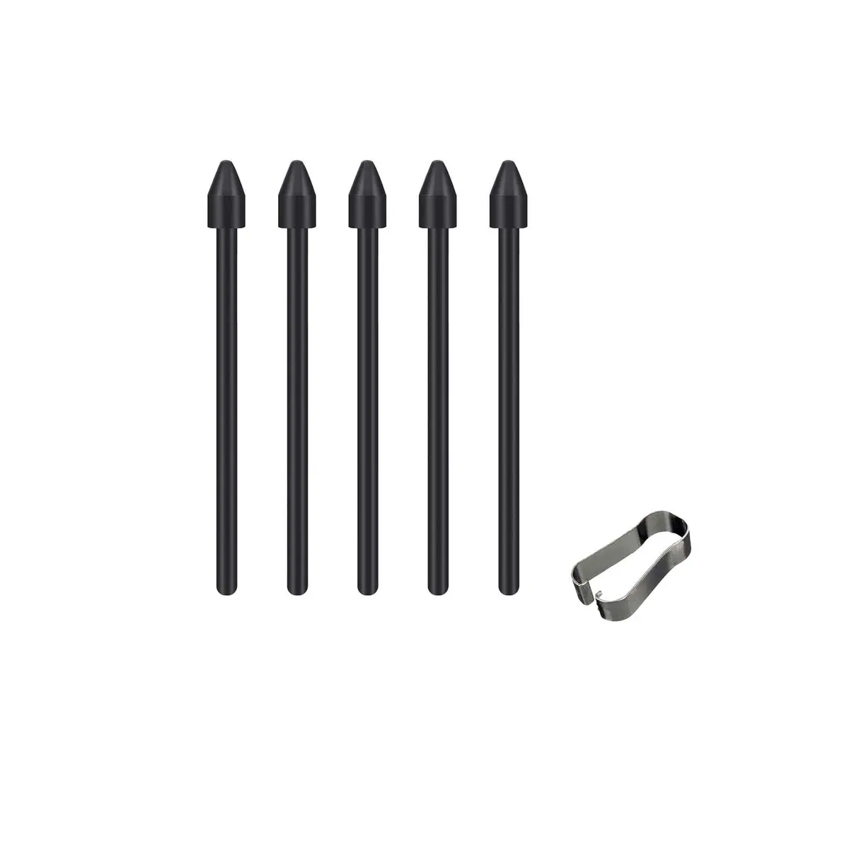 CaoXiong 5 Pcs Galaxy Tab S9 FE S Pen Tips | Titanium Alloy Durable Replacement for Samsung Galaxy Tab S9 FE Stylus - main product image