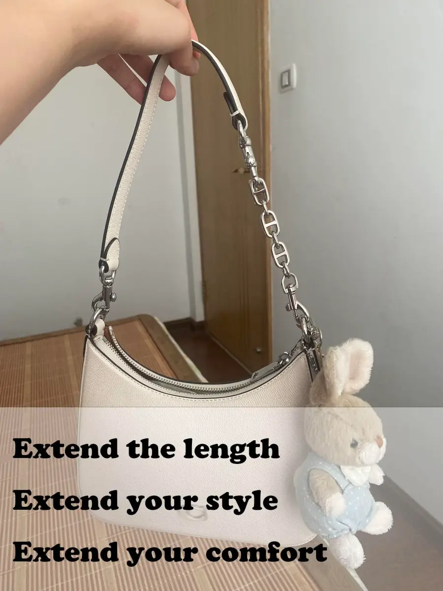 COICOIC 2Pcs Purse Strap Extender 12cm (4.7") | Adds Length for Shoulder Crossbody Bags - view 3