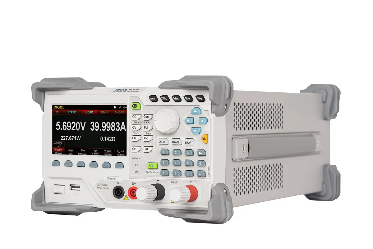 Rigol DL3021A Programmable DC Electronic Load 150V/40A | 200W Power, 30kHz Dynamic Mode, Readback 0.1mV/0.1mA - view 4