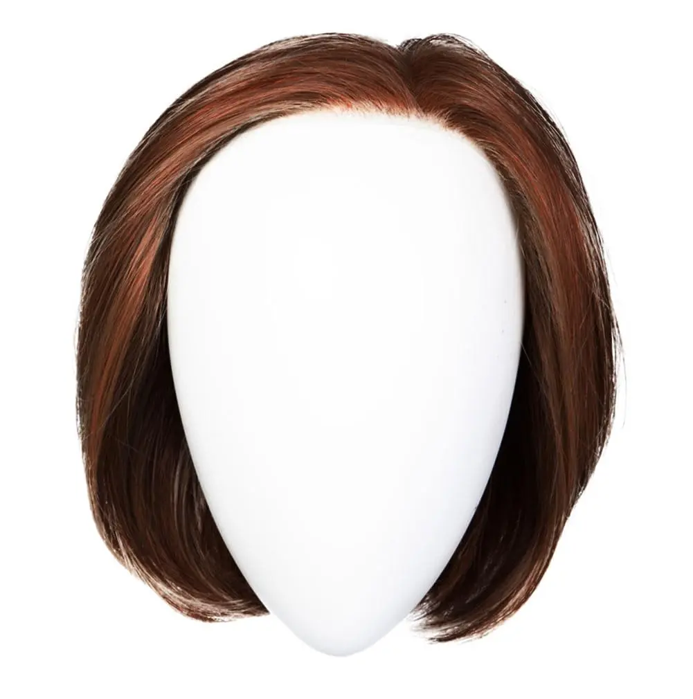 Hair u wear Raquel Welch Straight Up With A Twist Elite Chin Length Tailored Bob Wig, Average Cap, RL32/31 Cinnabar - main product image