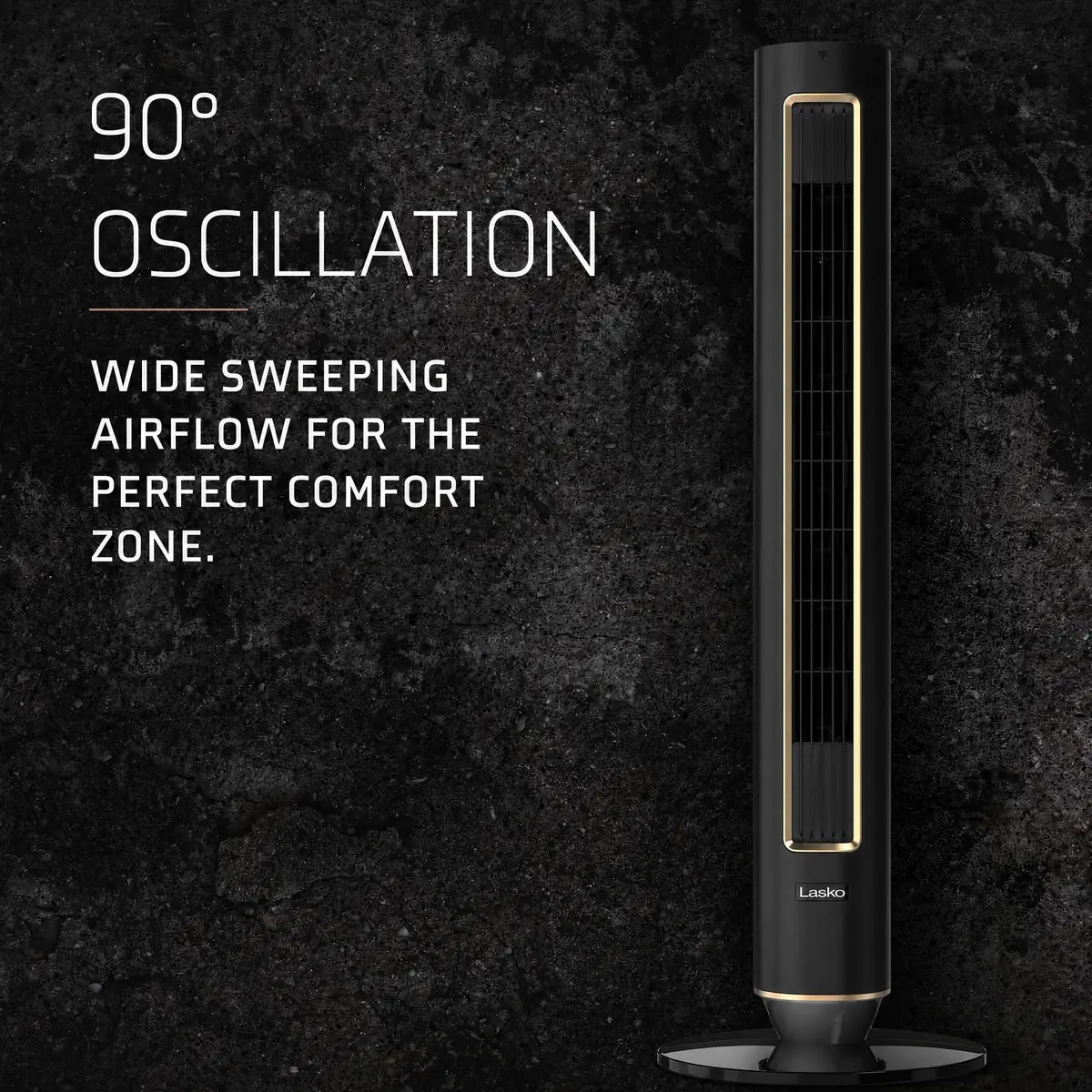 Lasko 40" Pinnacle DC Tower Fan with Remote | Whisper-Quiet 24 dBA, 12 Speeds, Night Mode - view 5