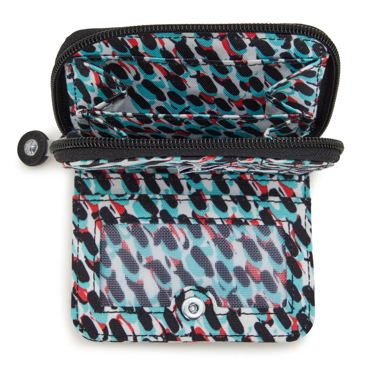 Kipling Women's Tops Wallet, Compact Nylon Travel Card Holder | Practical, Space for Change - view 3