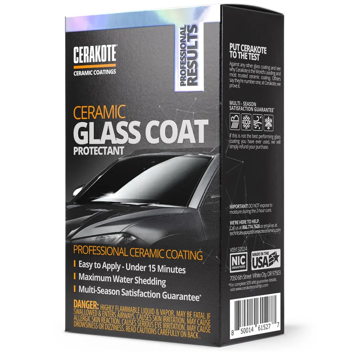 CERAKOTE Ceramic Glass Coat Protectant Wipes | 4 Wipes (10.3cm x 16.7cm x 5.2cm) - view 5