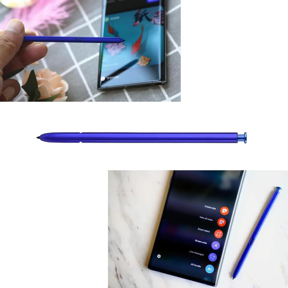 CaoXiong S Pen with Bluetooth for Samsung Galaxy Note 10/10+ Stylus Pen (Blue, 10 cm) - view 5