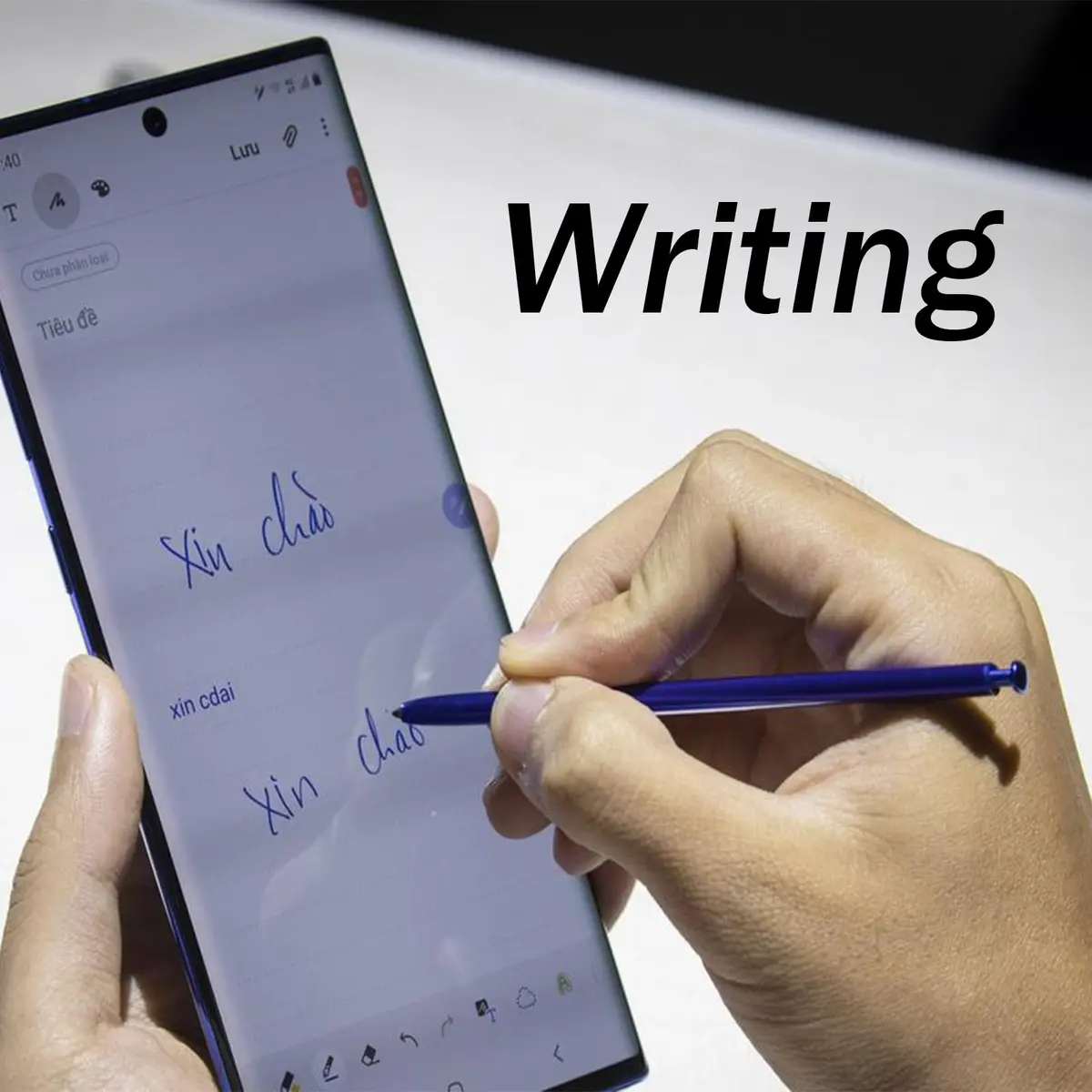 PCTC Galaxy Note 10 S Pen withBluetooth Aura Blue | Compatible with Samsung Galaxy Note10/Note 10+ & Note 10 5G - view 4