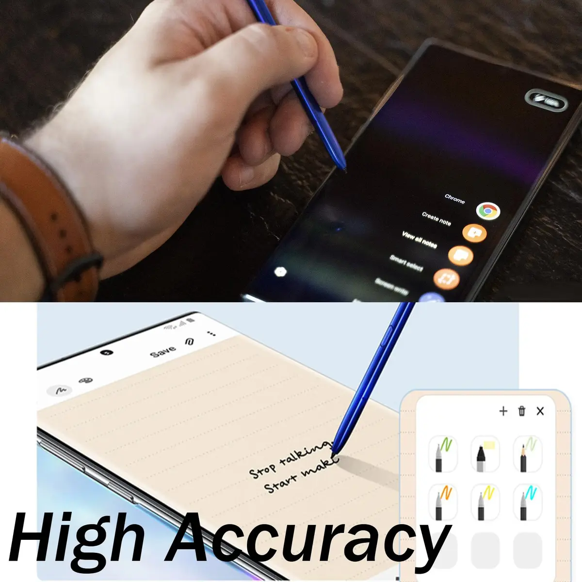 PCTC Galaxy Note 10 S Pen withBluetooth Aura Blue | Compatible with Samsung Galaxy Note10/Note 10+ & Note 10 5G - view 6
