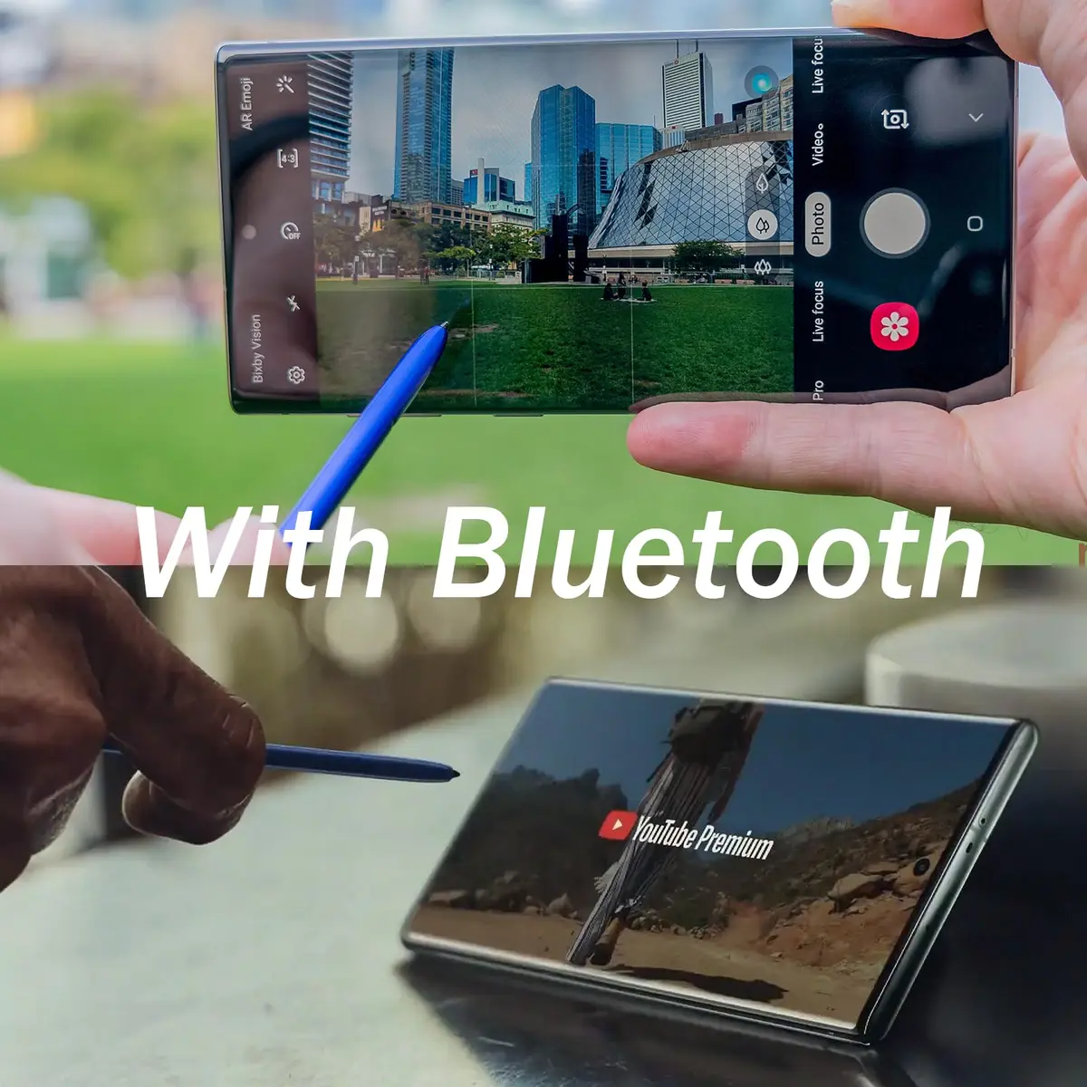 PCTC Galaxy Note 10 S Pen withBluetooth Aura Blue | Compatible with Samsung Galaxy Note10/Note 10+ & Note 10 5G - view 3