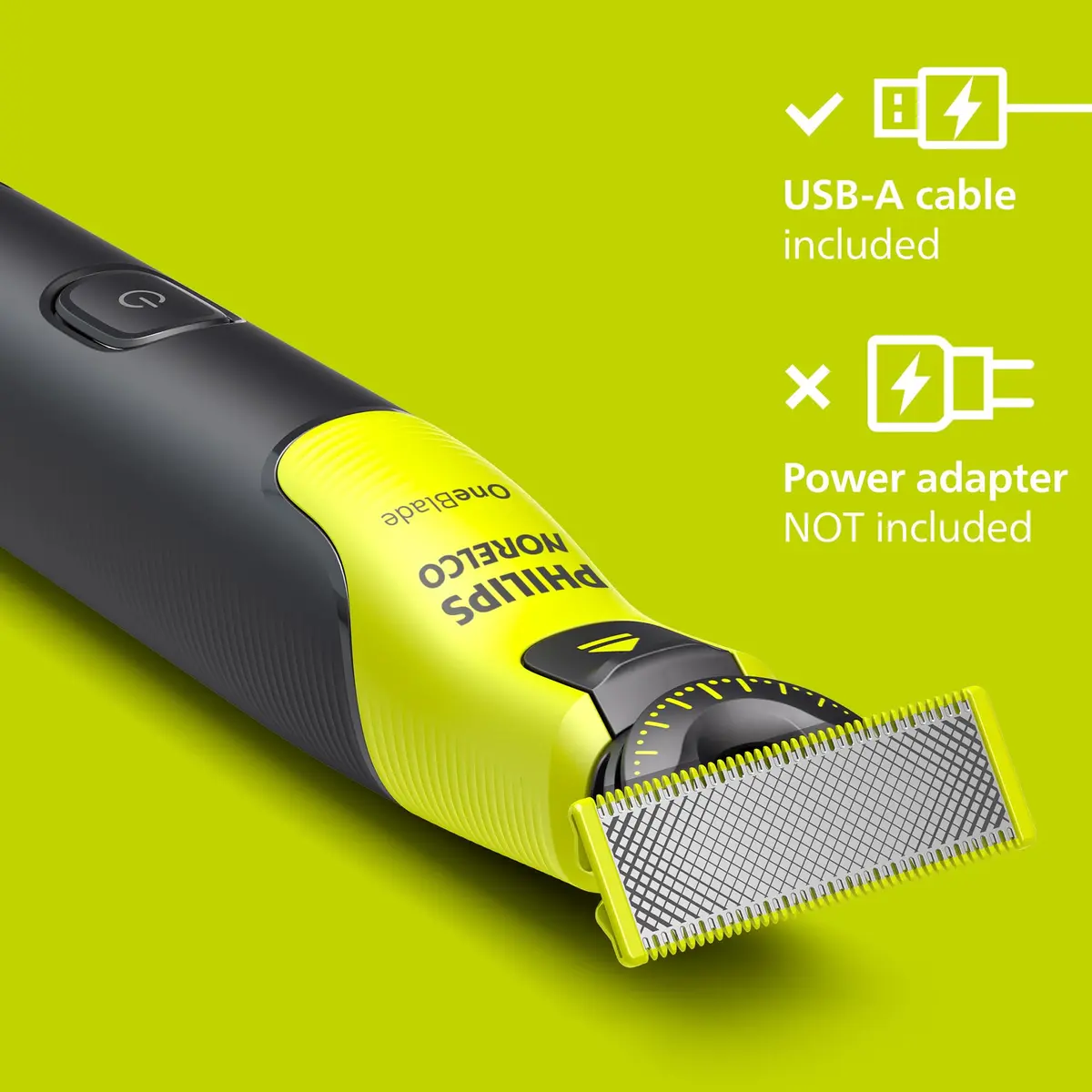 Norelco OneBlade 360 Face + Body Trimmer & Shaver with Connectivity | Wet & Dry, App Guidance, 5-Year Warranty - view 8