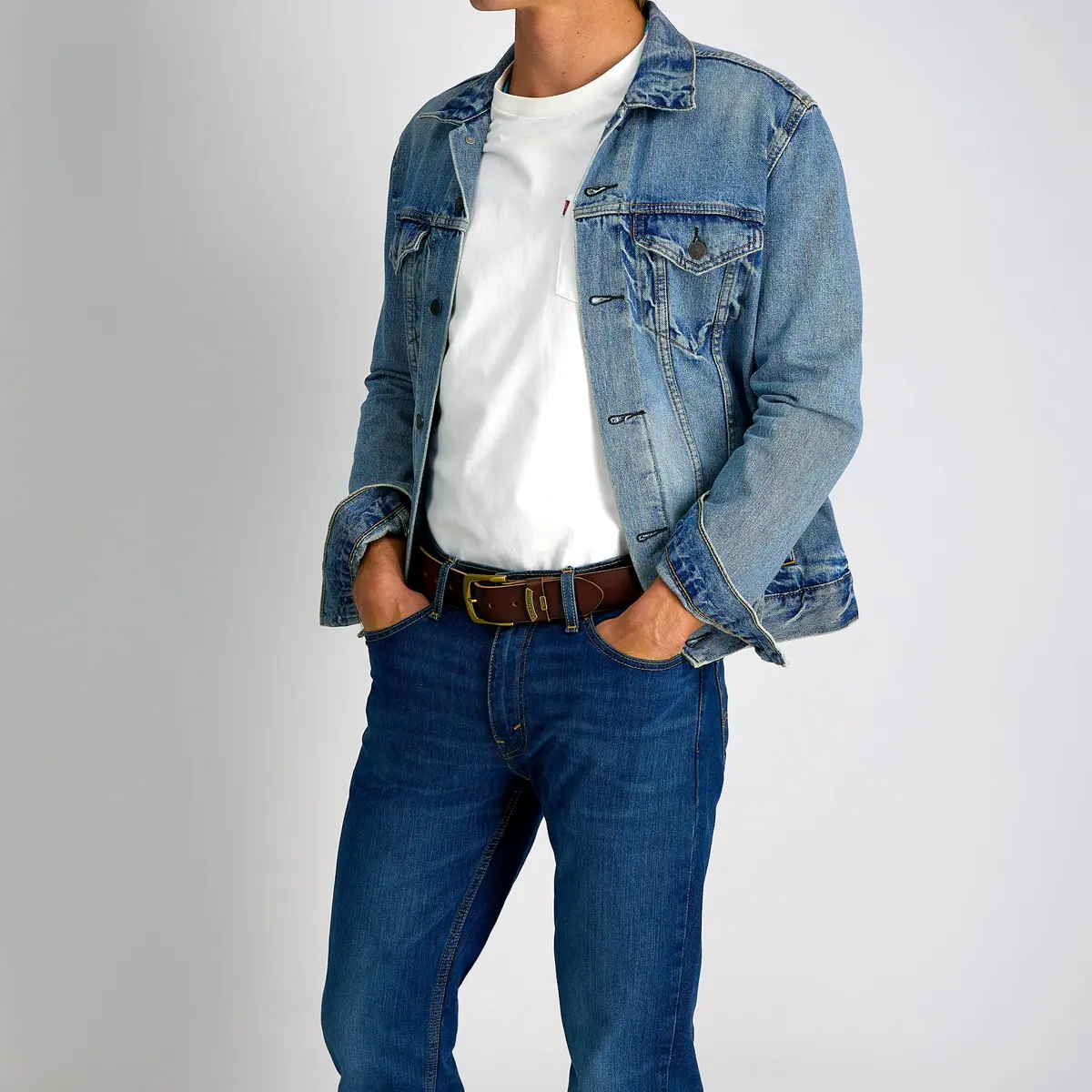 Levi's Casual Leather Belt, Classic Strap for Jeans & Everyday Wear | Heritage Style (70-120 chars) - view 5