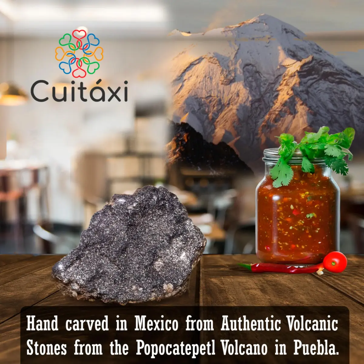 Cuitáxi Lava Rock Pestle | Traditional Mexican Molcajete Tejolote Single Head, 0.345 kg (0.76 lb) - view 8