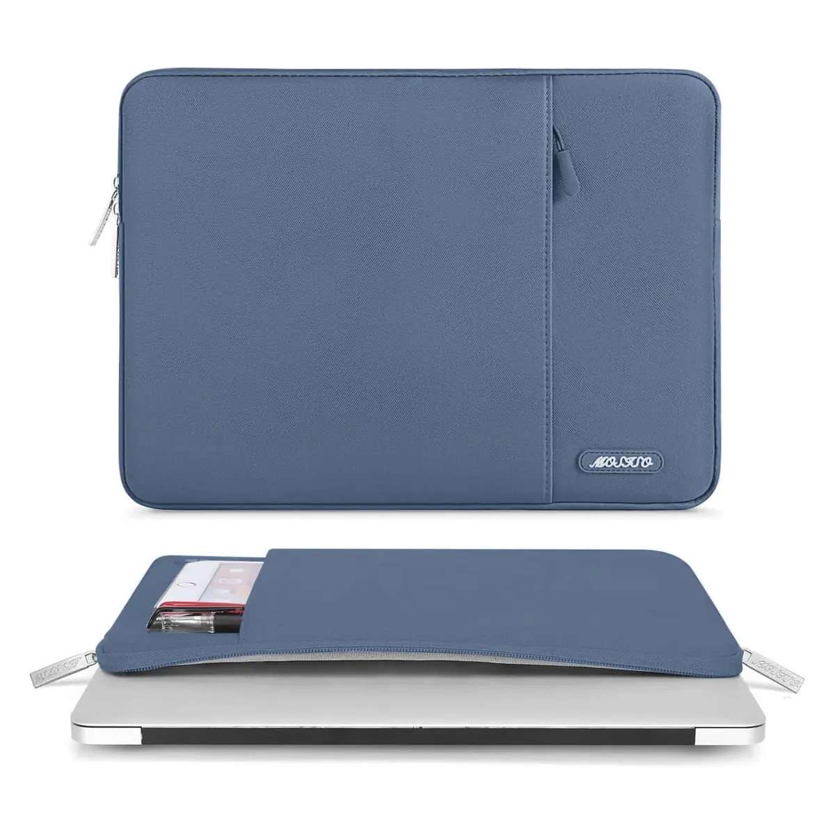MOSISO Laptop Case 13.3 inch | Slim, Water-Resistant Sleeve with Pocket for MacBook & Surface - view 3