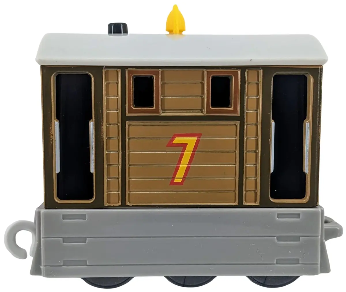 Thomas & Friends Toby Metal Diecast | All Engines Go, Fisher-Price Push-Along Toy Train for Kids 3+ | 1.89 inch - view 6