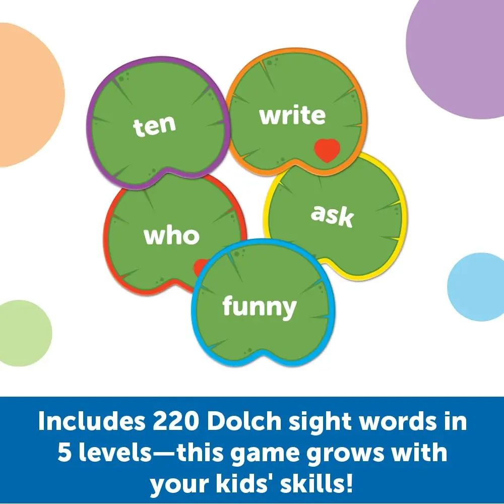 Learning Resources Sight Word Toss | Educational Toy for Kids 5+ | Builds Reading & Motor Skills - view 3