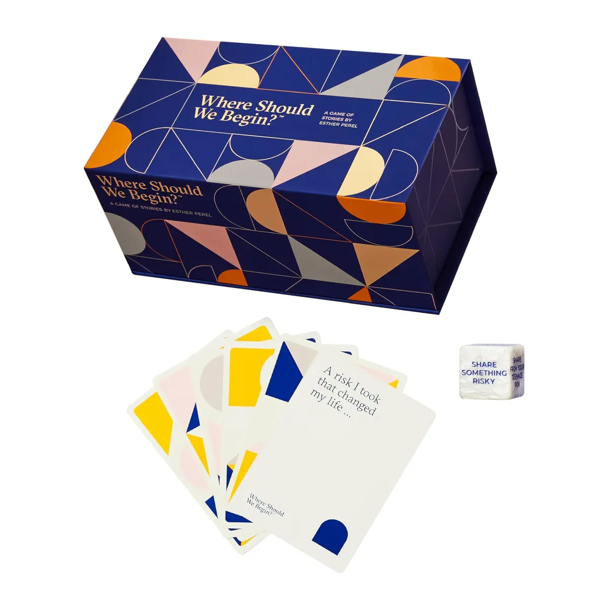 ESTHER PEREL Where Should We Begin? Card Game 2nd Edition | 200 Prompt Cards for Deeper Connections - main product image