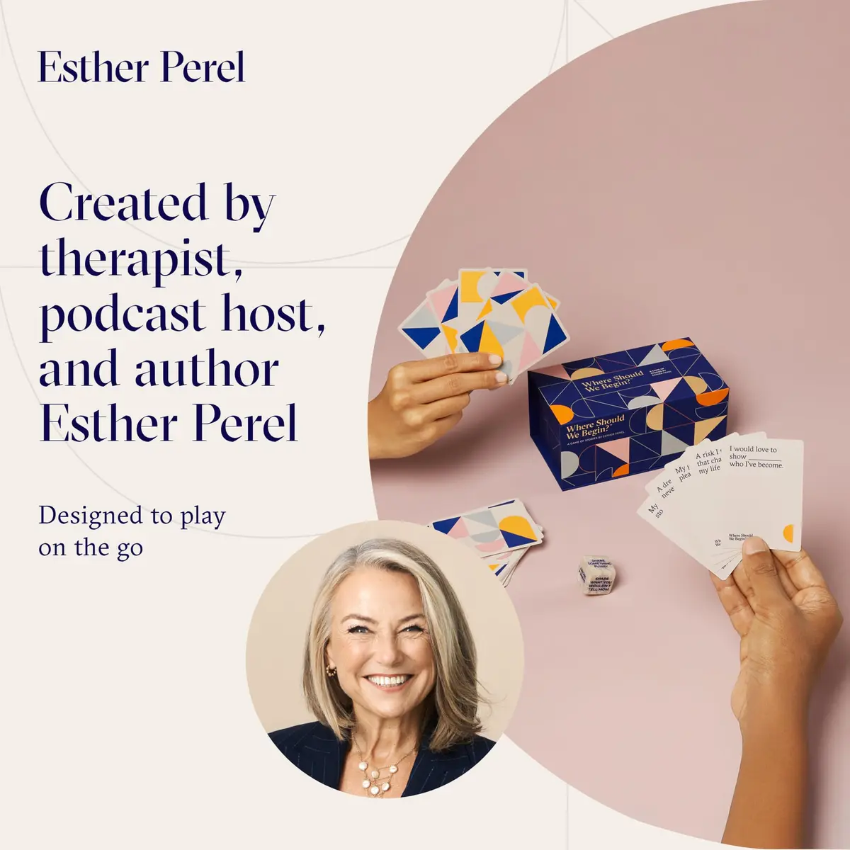 ESTHER PEREL Where Should We Begin? Card Game 2nd Edition | 200 Prompt Cards for Deeper Connections - view 2