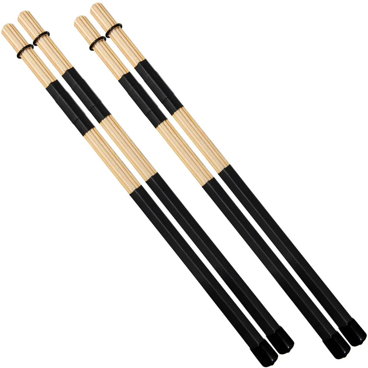 LALAOKS 2Pair Drumsticks Bamboo Punk for Jazz Folk Music | Durable & Eco-Friendly (70-120 chars) - main product image