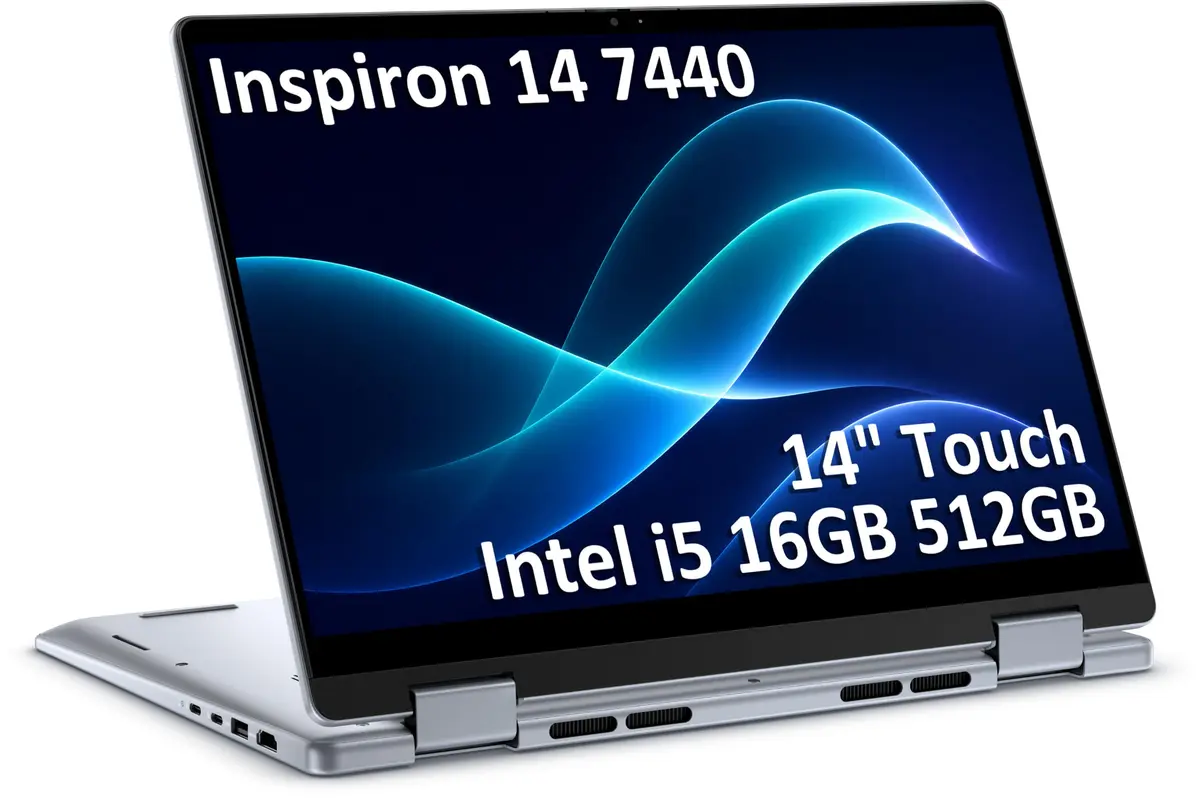 Dell Inspiron 14 7440 2-in-1 Laptop 14" FHD+ Touchscreen, Intel Core i5-1334U, 16GB DDR5, 512GB SSD | Versatile, Power, Productivity - main product image
