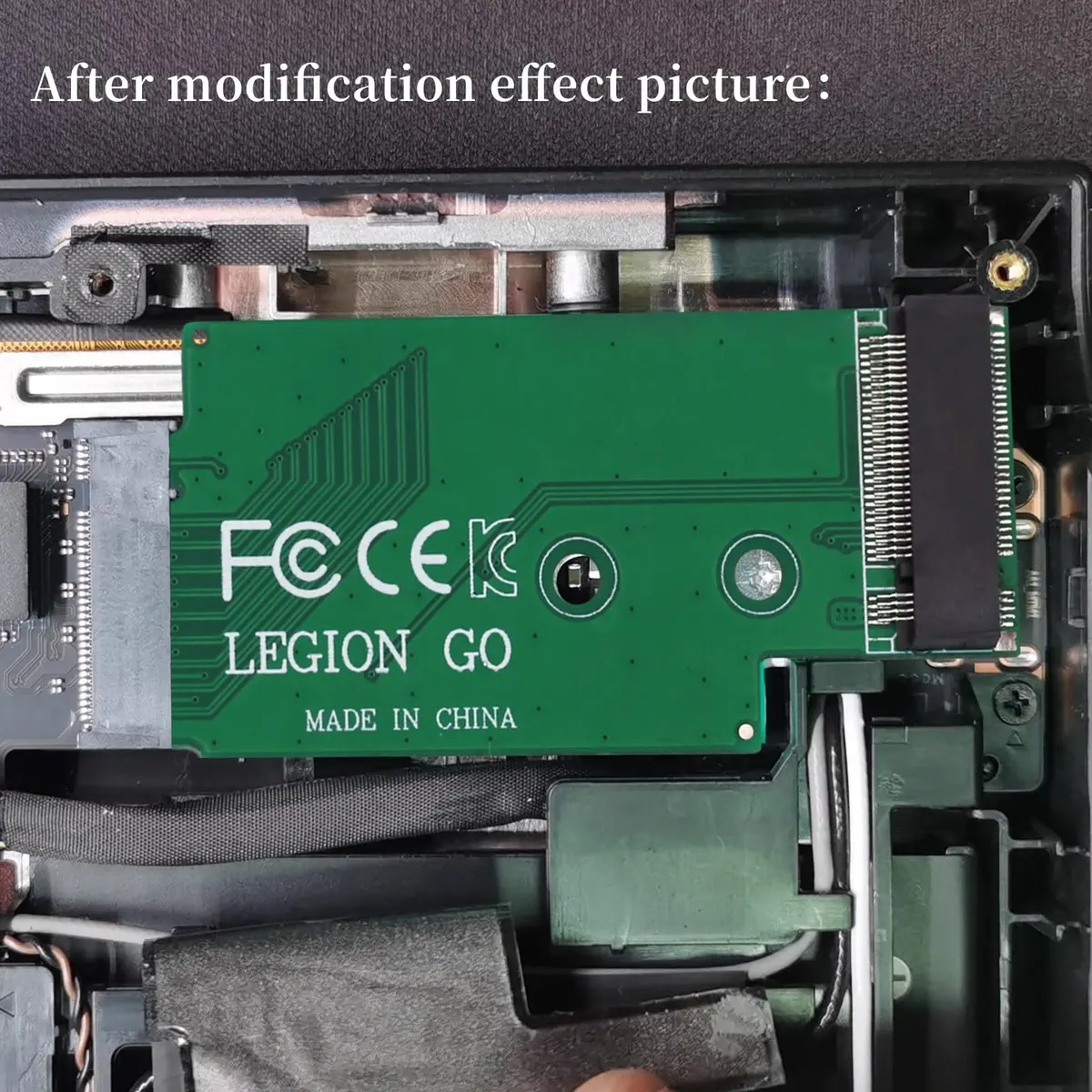 suckoo electronic_adapter for Legion Go Handheld 2280 | High Capacity M.2 SSD Upgrade - view 6