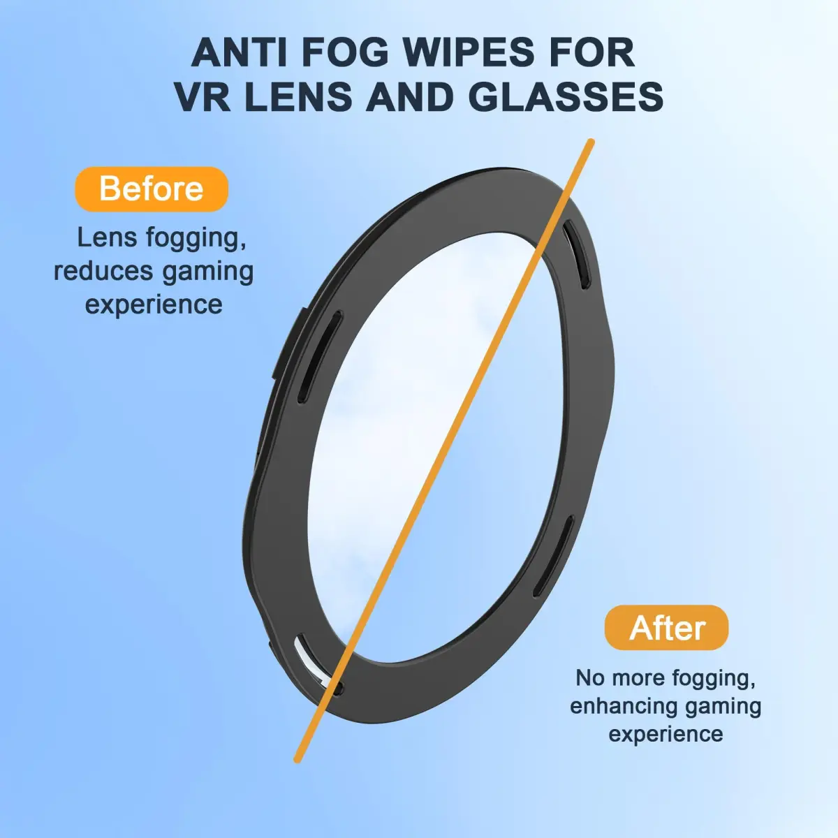 STARTRC GAMES Blue Light Blocking Glasses Spacer Kit for Meta Quest 3 | Anti-Fog & Anti-Scratch - view 3