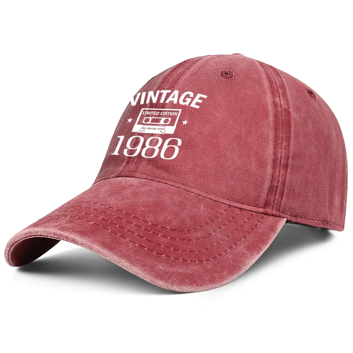 XAIVEZL 1986 Vintage Baseball Cap Hat for 40th Birthday Gifts | Adjustable Cotton-Polyester Blend - view 2