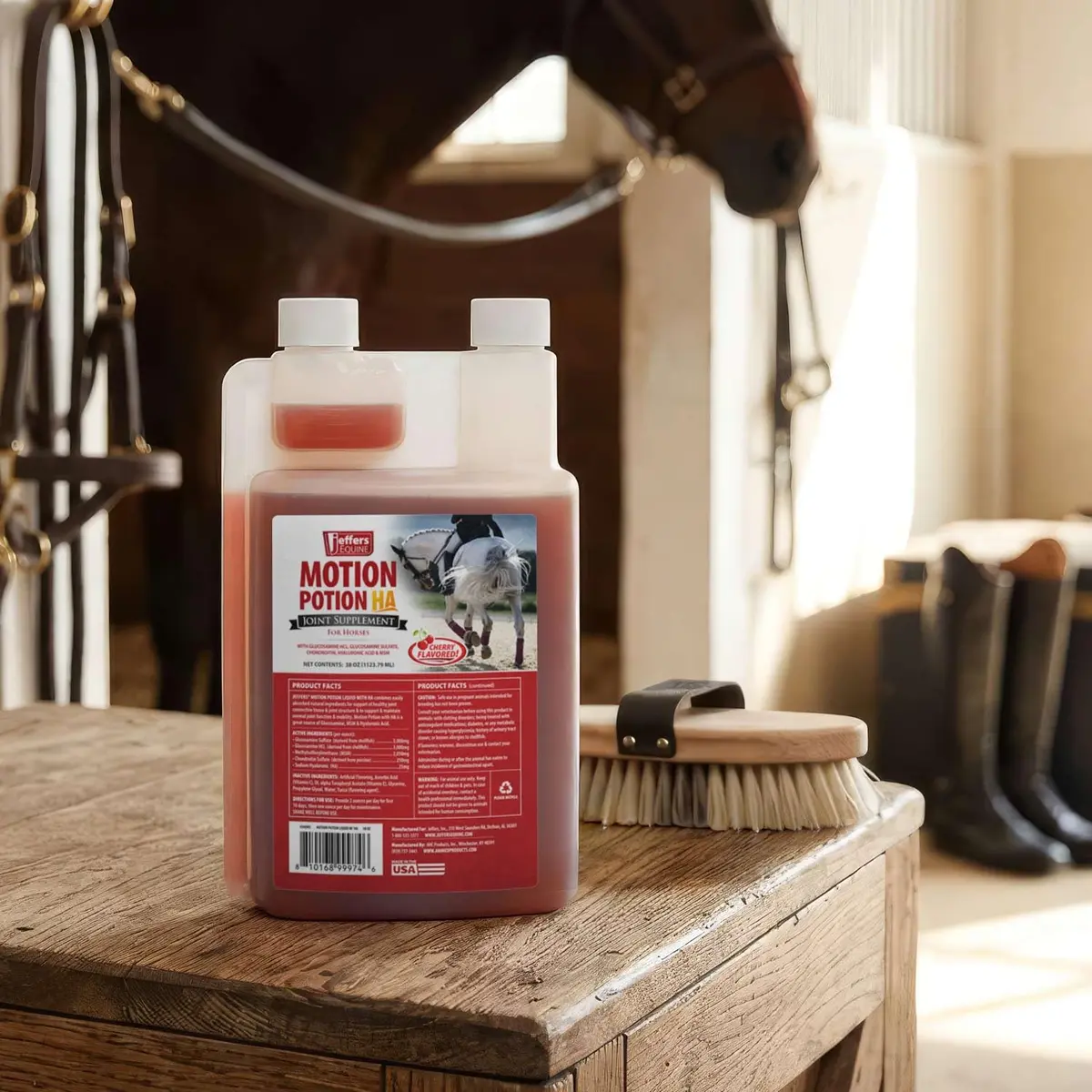 Jeffers Motion Potion Joint Supplement Liquid with HA for Horses | 38 oz - view 6