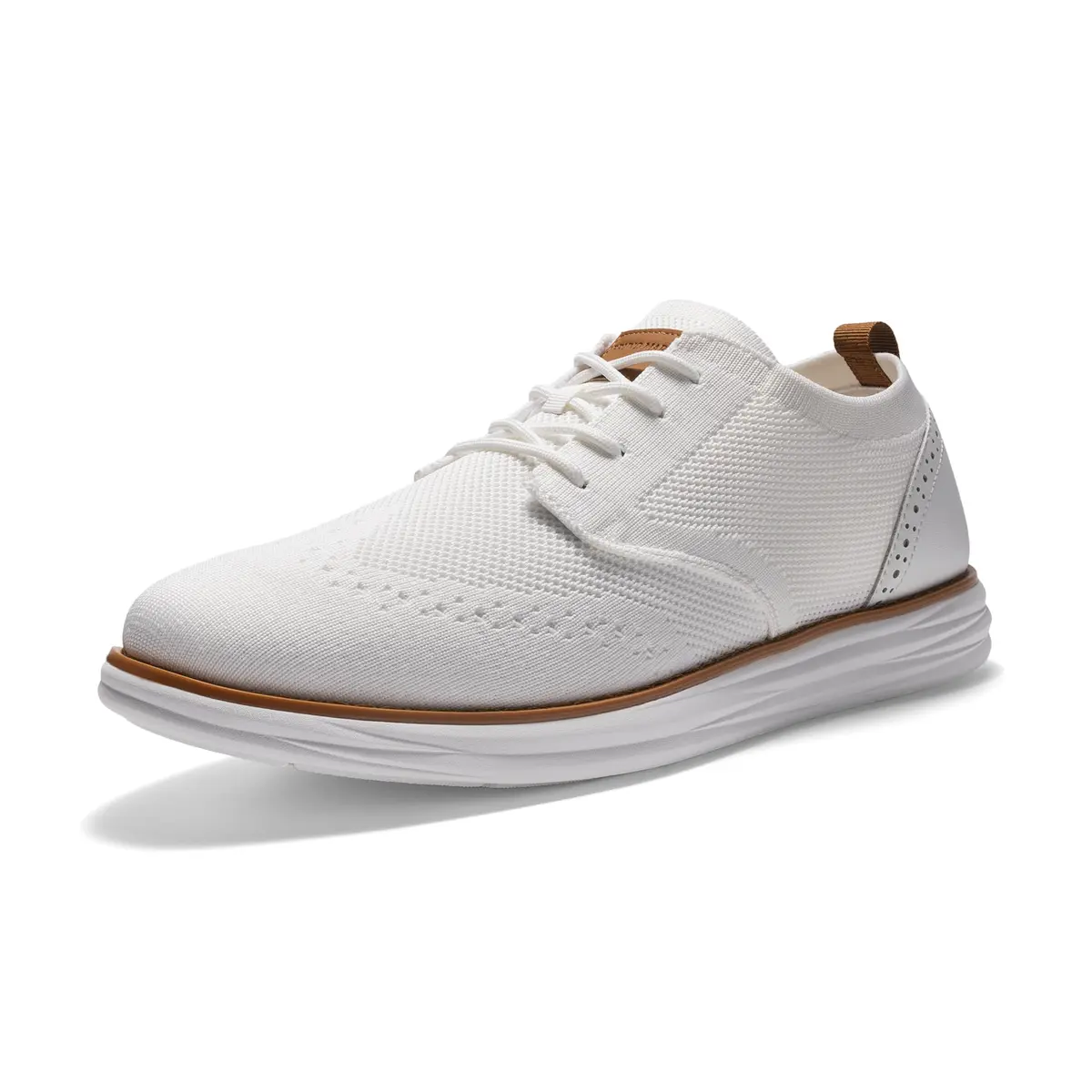 Bruno Marc Men's KnitFlex Mesh Oxfords Sneakers 8 | Breathable Comfort & Lightweight Support - main product image