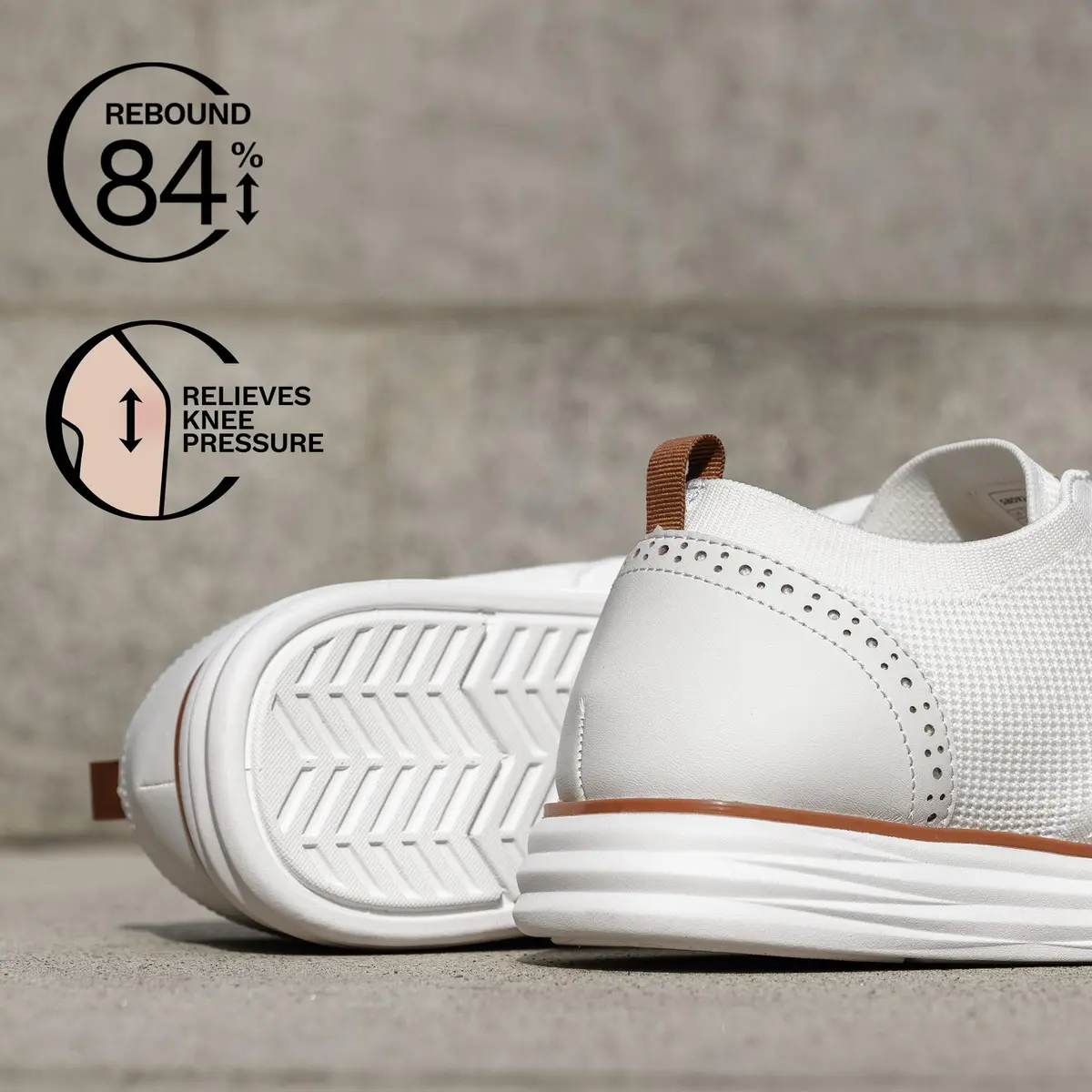 Bruno Marc Men's KnitFlex Mesh Oxfords Sneakers 8 | Breathable Comfort & Lightweight Support - view 5