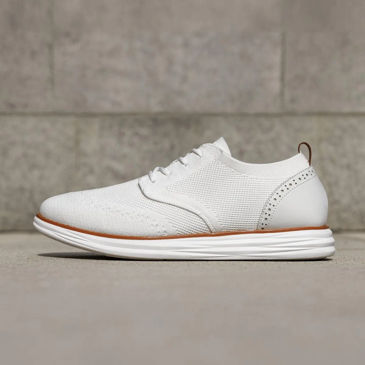 Bruno Marc Men's KnitFlex Mesh Oxfords Sneakers 8 | Breathable Comfort & Lightweight Support - view 4