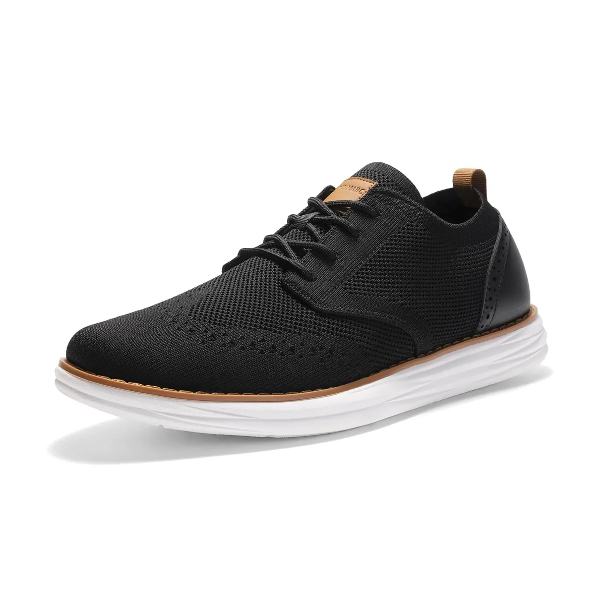 Bruno Marc Men's KnitFlex Mesh Oxford Sneakers,8 | Lightweight Breathable Casual Shoes - main product image